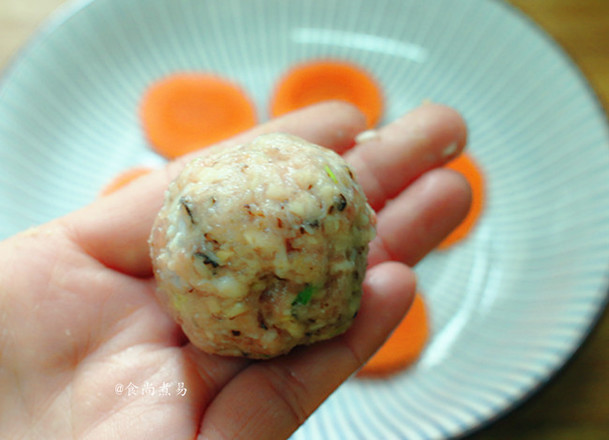 Mushroom Pearl Meatballs recipe