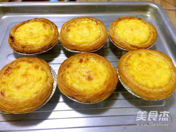 Baked Egg Tart recipe