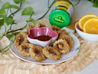 Crispy Cereal Squid Rings recipe