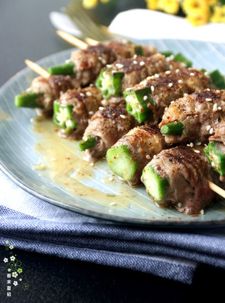 Tuscan Beef Okra Skewers recipe