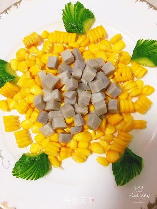 Corn Taro Salad recipe