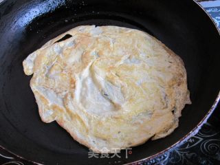 Cucumber Mixed with Egg Shreds recipe
