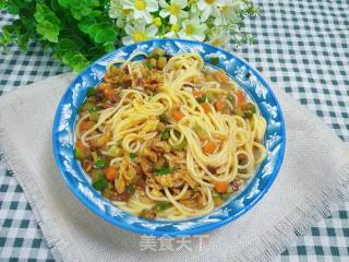 Braised Yellow Noodles recipe