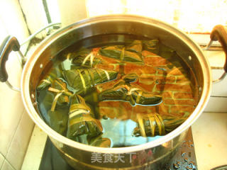 【dragon Boat Festival·zongzi】four-corner Rice Dumpling Method--black Rice Abalone Dumpling recipe