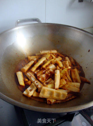 Braised Bamboo Shoots with Brewed Oil recipe