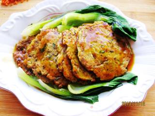 Mushroom and Tofu Cake recipe
