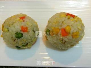 Cheese Sakura Rice Ball recipe