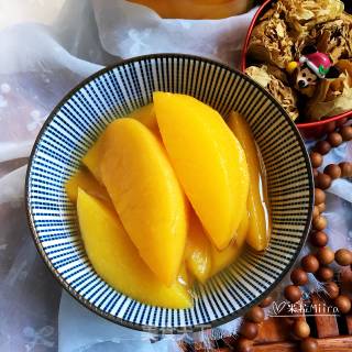 Canned Yellow Peach recipe