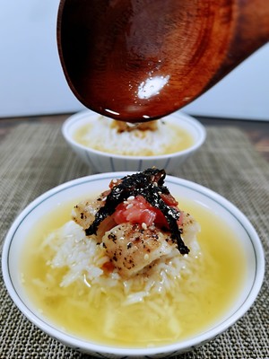Japanese Style Tea with Rice recipe