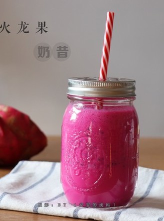 Dragon Fruit Milkshake recipe