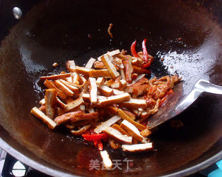 Stir-fried Pork with Dried Leek recipe