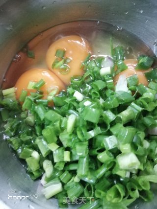 Stir-fried Tomato with Chopped Green Onion and Egg recipe
