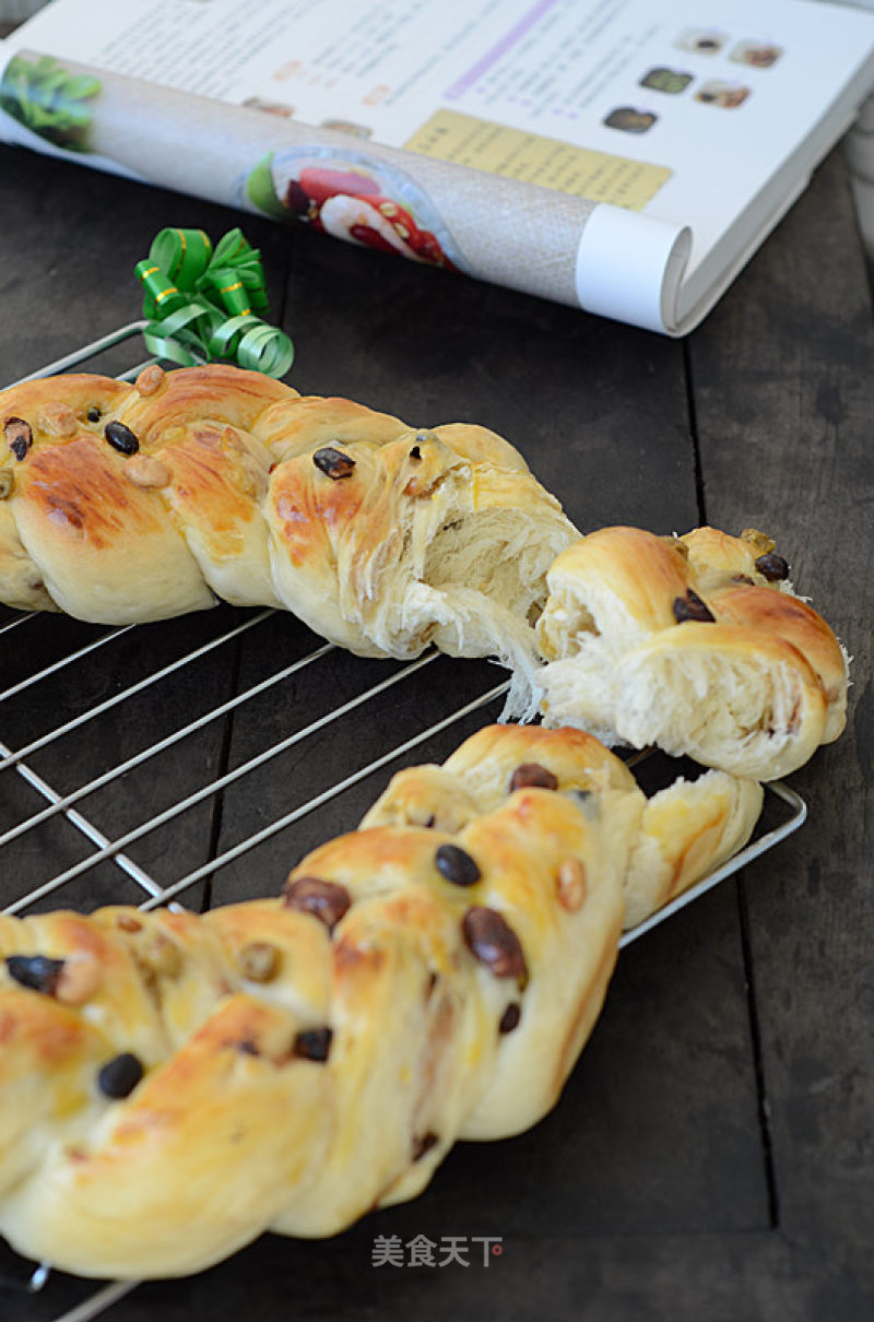 Christmas Wreath Bread recipe