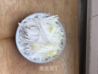Stir-fried Enoki Mushroom recipe
