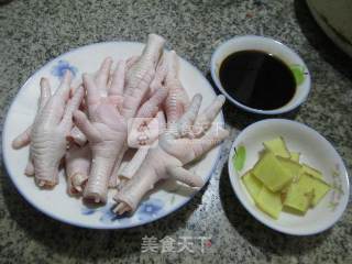 Boiled Chicken Feet recipe