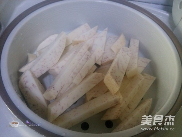Sesame Taro Roll recipe
