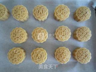 #新良第一节烤大赛# Cantonese Style Golden Silk Pork Floss Moon Cake recipe