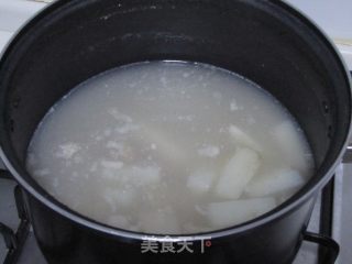 Yam Pork Ribs Soup recipe