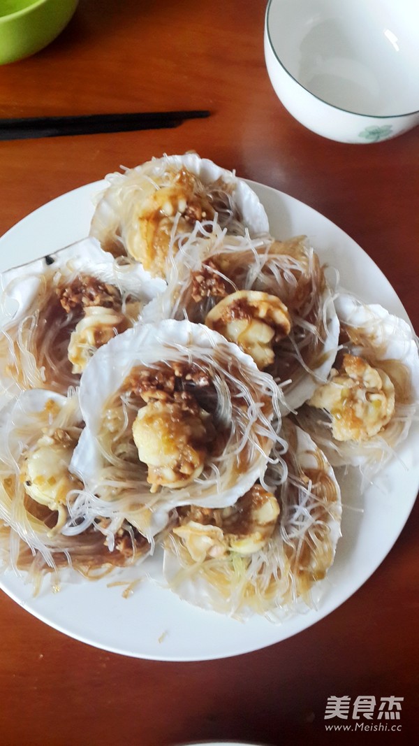 Steamed Scallops with Garlic recipe
