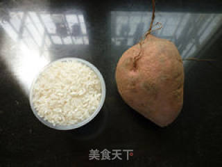 Sweet Potato Rice recipe