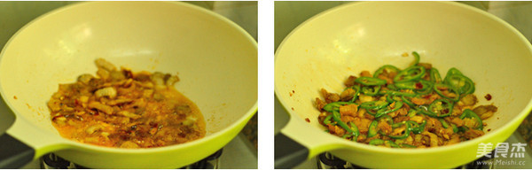 Green Pepper Twice Cooked Pork recipe