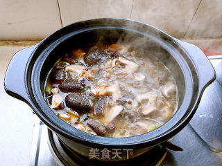 Stewed Chicken with Mushrooms recipe