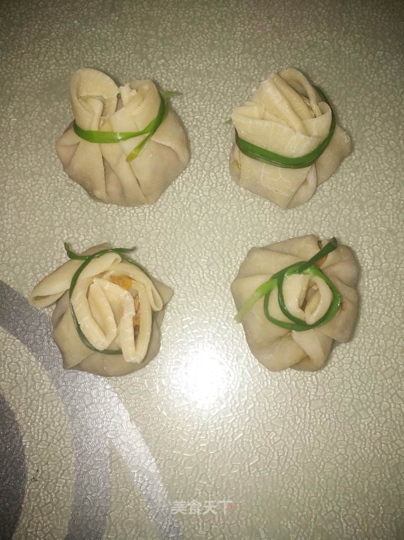 Fortune Bag Dumplings recipe