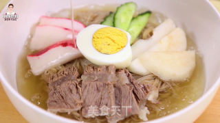 Korean Cold Noodles that are So Cold to Your Heart recipe