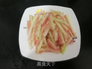 Cold Watermelon Peel recipe