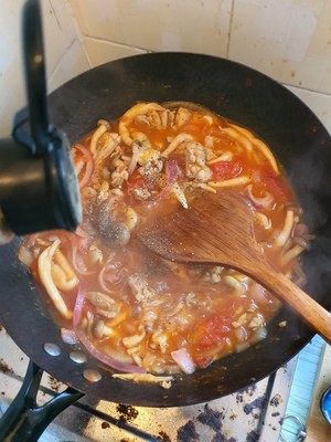 "yesterday's Food" Stewed Chicken Legs with Tomatoes recipe