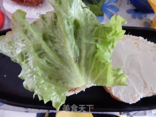 Lettuce Double Pork Burger recipe