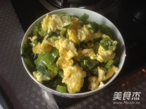 Fried Bitter Melon with Egg recipe