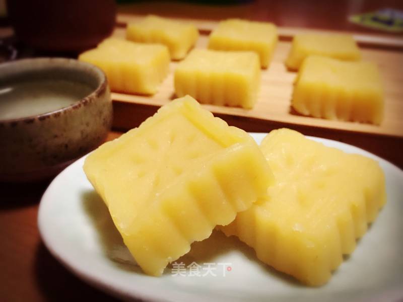 #aca烤明星大赛# The Best Mung Bean Cake ~ with A Simple Bread Machine Version