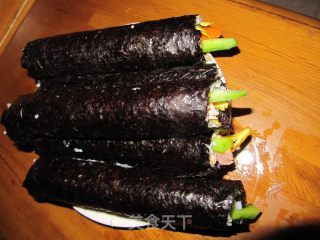 Multi-flavored Sushi recipe