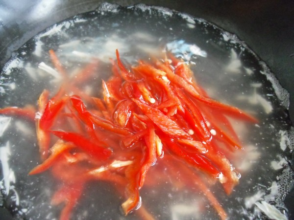 Red Pepper Mixed with Yuba recipe