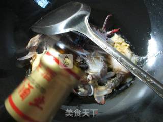 Boiled Vermicelli with Green Vegetables and Crab recipe