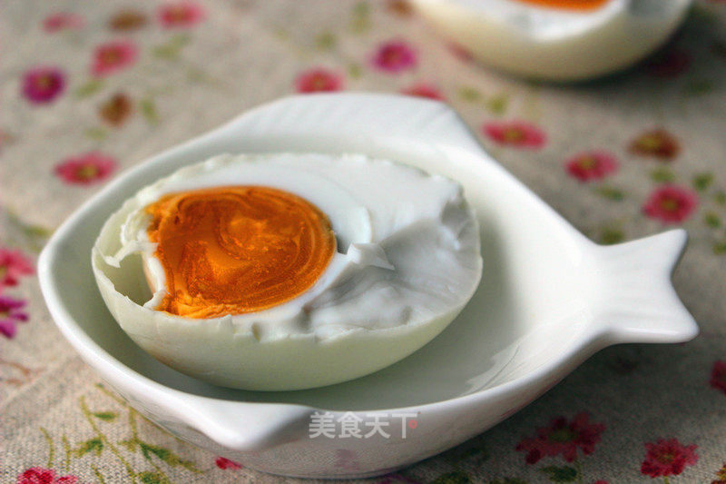 Homemade Salted Duck Eggs recipe