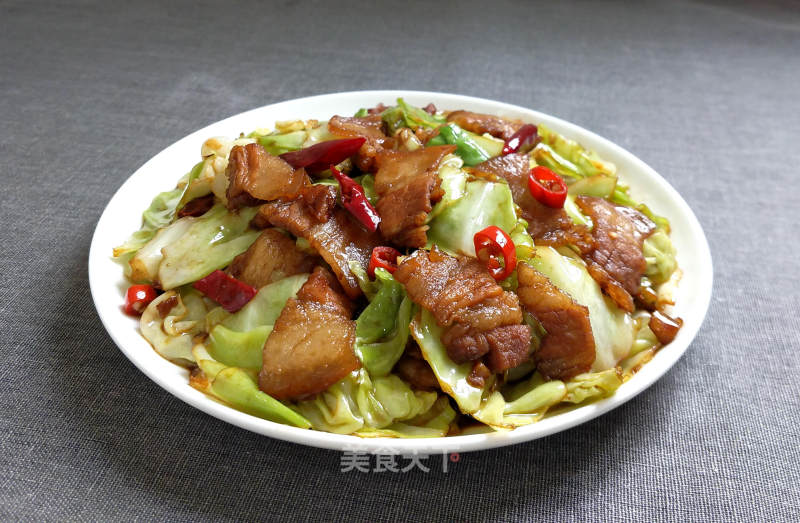 Stir-fried Cabbage with Pork Belly recipe