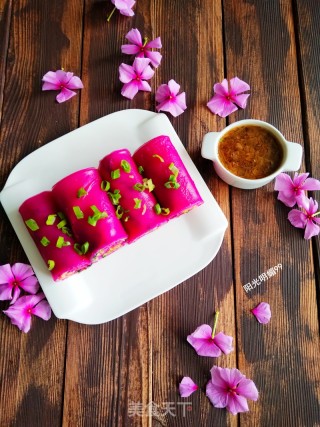 Pitaya and Shrimp Intestines recipe