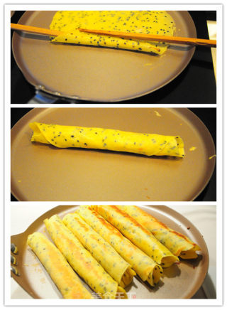 Festive Table Snack--egg Rolls recipe