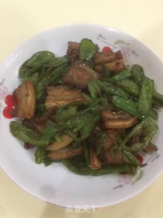 Stir-fried Pork Belly with Hot Pepper recipe