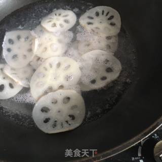 Honey Rouge Lotus Root recipe