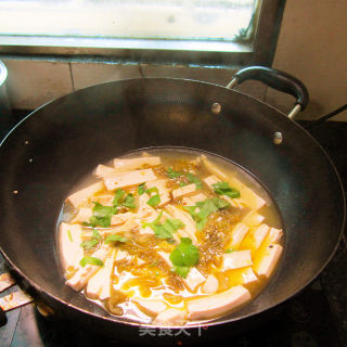 Hot and Sour Tofu in Soup recipe