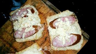 Sandwich Sausage Toast recipe