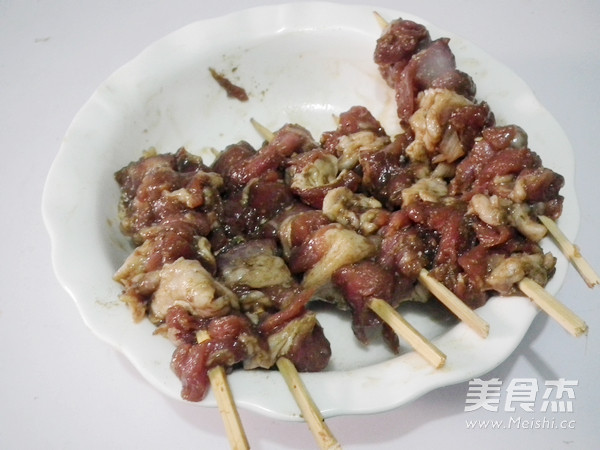 Oil-free Empty Fried Lamb Skewers recipe