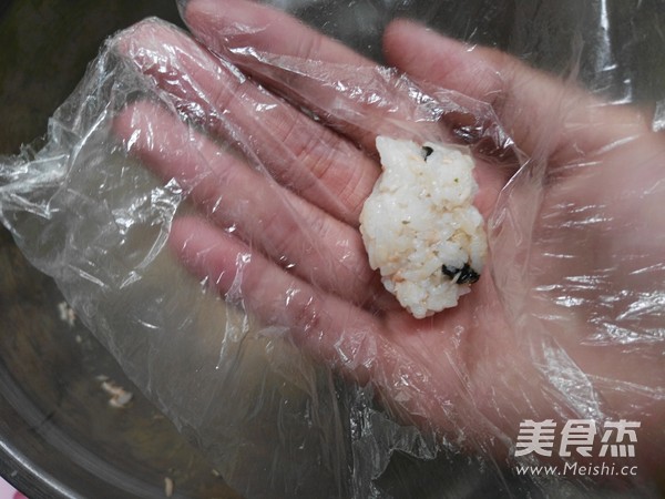 Tuna Pork Floss Rice Ball recipe