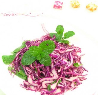 Purple Cabbage with Mint recipe