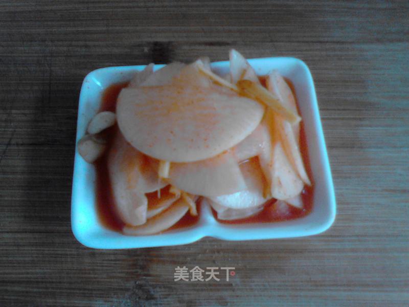 Refreshing Sweet and Sour Radish recipe