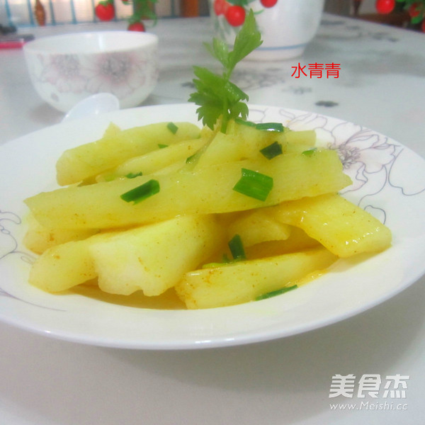 Braised Chinese Yam with Oil Curry recipe