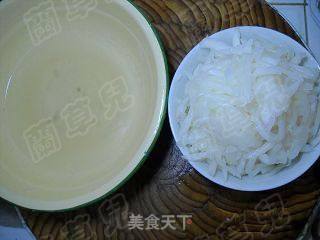 Crispy Spicy Cabbage Stem recipe